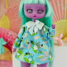 Dress - Blue - TOTORO  - for Minami - Online shop "Villi Tunes Doll"