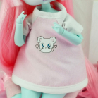 T-shirt - pink  ^ SWEET IN LOVE ^ - Online shop "Villi Tunes Doll"