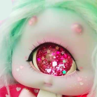 Cyclops Loppi-MOON - Blumnt - Online shop "Villi Tunes Doll"