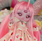 Dress - Strawberry Jam - Online shop "Villi Tunes Doll"