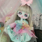 Dress - Mint an ice-cream - Online shop "Villi Tunes Doll"